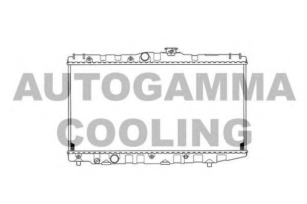 Радиатор, охлаждение двигателя AUTOGAMMA 101014