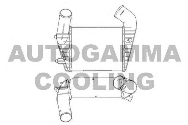 Интеркулер AUTOGAMMA 101864