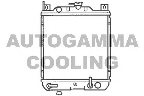 Радиатор, охлаждение двигателя AUTOGAMMA 102338