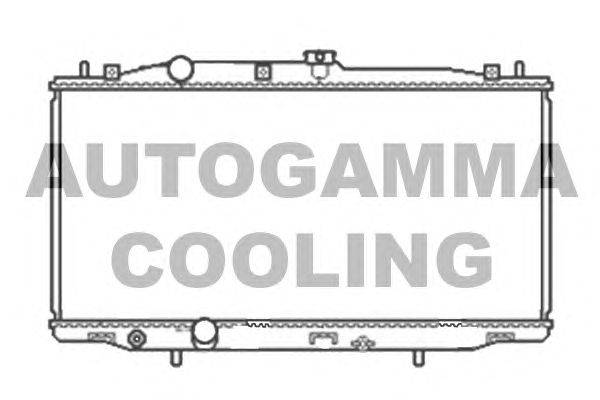 Радиатор, охлаждение двигателя AUTOGAMMA 103927