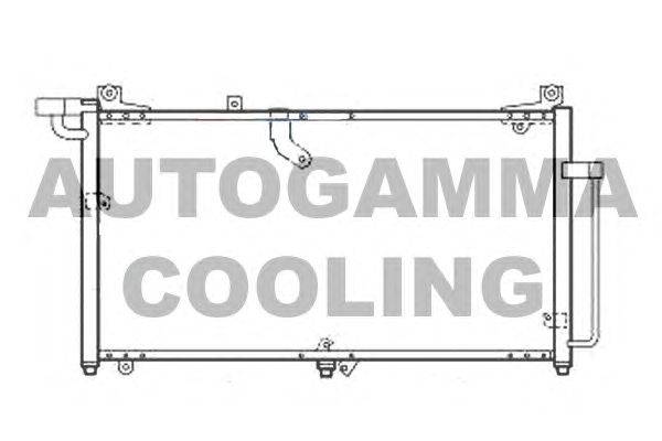 Конденсатор, кондиционер AUTOGAMMA 107171