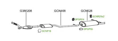 Система выпуска ОГ GT Exhaust 270