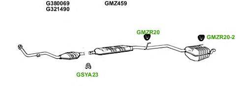 Система выпуска ОГ GT Exhaust 4863