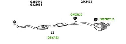 Система выпуска ОГ GT Exhaust 4865