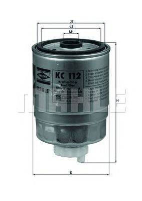 Топливный фильтр KNECHT KC 112