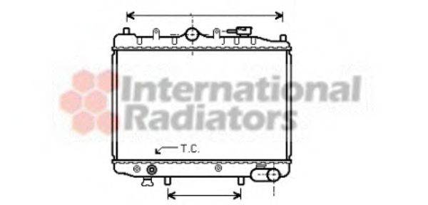 Радиатор, охлаждение двигателя PAPE 11043