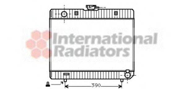 Радиатор, охлаждение двигателя 4SEASONS 118026