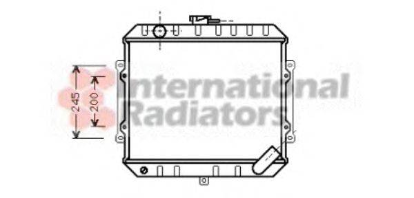 Радиатор, охлаждение двигателя 4SEASONS 119002