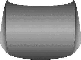 Капот двигателя VAN WEZEL 5839660