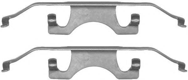 комплект принадлежностей, тормозной суппорт TEXTAR 82071500