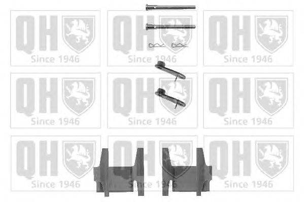 Комплектующие, колодки дискового тормоза QUINTON HAZELL BFK622