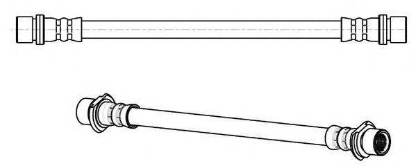 Тормозной шланг FERODO FHY2702