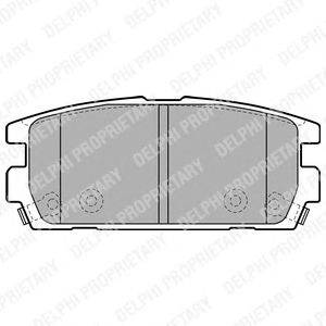 Комплект тормозных колодок, дисковый тормоз GALFER 21451