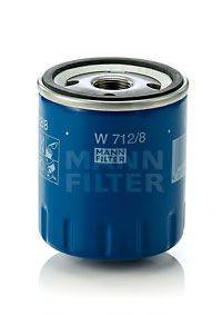 MANN-FILTER (НОМЕР: W 712/8) Масляный фильтр