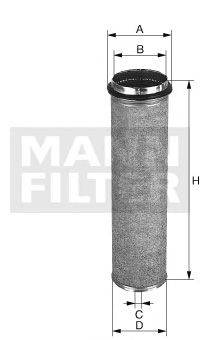 Фильтр добавочного воздуха MAHLE FILTER LXS51