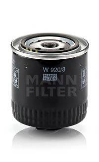 Масляный фильтр MANN-FILTER W9208