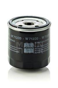 Масляный фильтр MANN-FILTER W71220