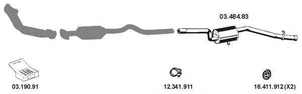 Система выпуска ОГ EBERSPÄCHER 032128