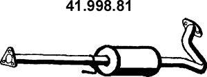 Средний глушитель выхлопных газов EBERSPÄCHER 41.998.81