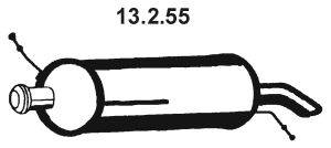 Глушитель выхлопных газов конечный EBERSPÄCHER 13.2.55