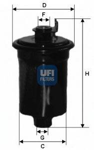 Топливный фильтр UFI 31.603.00