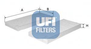 Фильтр, воздух во внутренном пространстве UFI 5315400