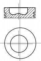 Поршень AE 350646 STD