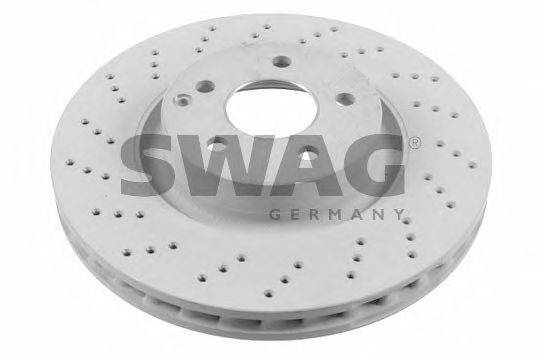 Тормозной диск SWAG 10 92 6407