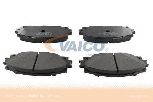 Комплект тормозных колодок, дисковый тормоз VAICO V70-0084