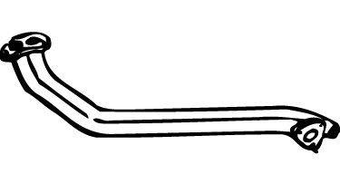 Труба выхлопного газа KLARIUS 140022