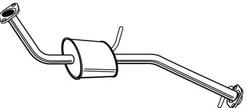 Предглушитель выхлопных газов WALKER 23319