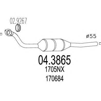 Катализатор TIMAX 321618