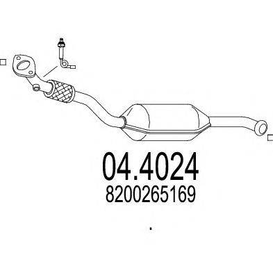 Катализатор MTS 044024