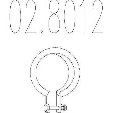 Соединительные элементы, система выпуска MTS 02.8012