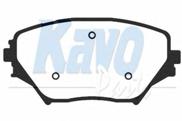 Комплект тормозных колодок, дисковый тормоз KAVO PARTS BP-9067
