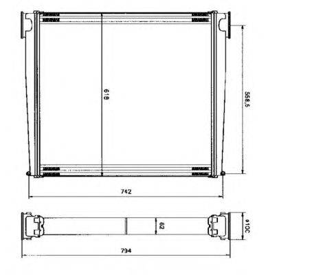 Интеркулер NRF 30105