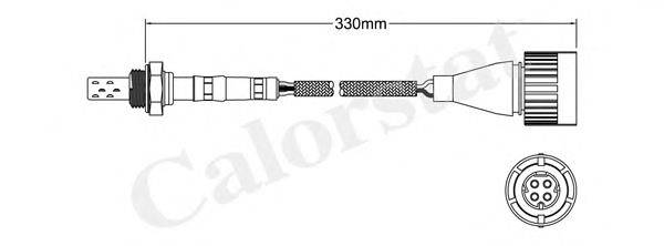 Лямбда-зонд CALORSTAT by Vernet LS140614