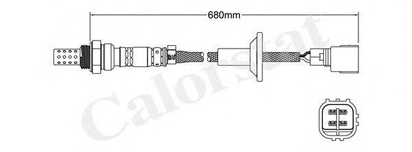 Лямбда-зонд CALORSTAT by Vernet LS140624