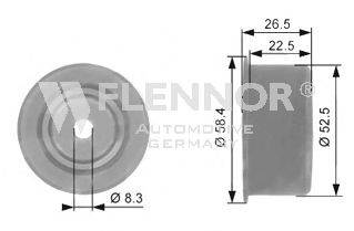 Паразитный / Ведущий ролик, зубчатый ремень FLENNOR FU14201