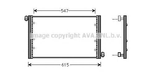 Конденсатор, кондиционер AVA QUALITY COOLING FT5402