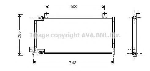 Конденсатор, кондиционер AVA QUALITY COOLING JE5011