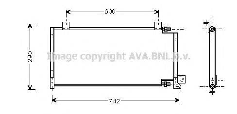 Конденсатор, кондиционер AVA QUALITY COOLING JE5021