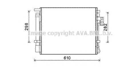 Конденсатор, кондиционер AVA QUALITY COOLING KA5149