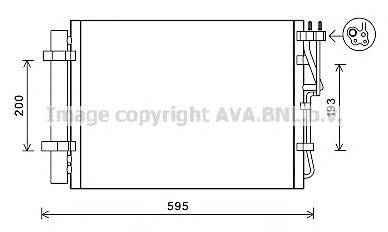 Конденсатор, кондиционер AVA QUALITY COOLING KA5198