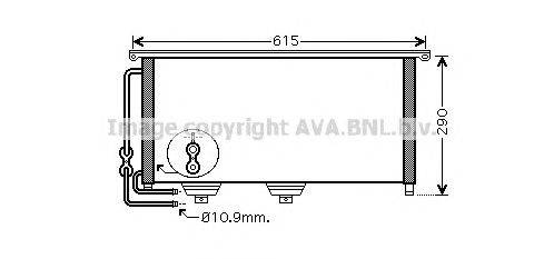 Конденсатор, кондиционер AVA QUALITY COOLING MC5007