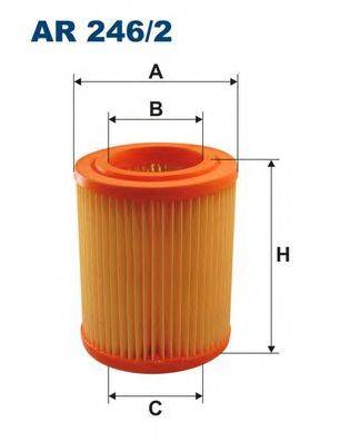 Воздушный фильтр FILTRON AR246/2