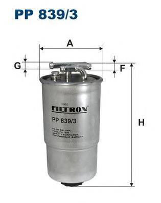 Топливный фильтр FILTRON PP839/3