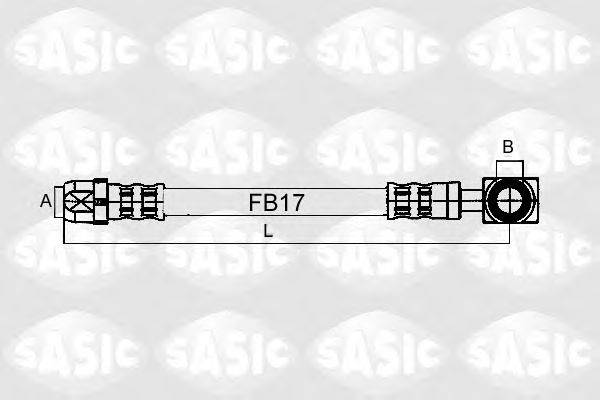 Тормозной шланг SASIC 6606021
