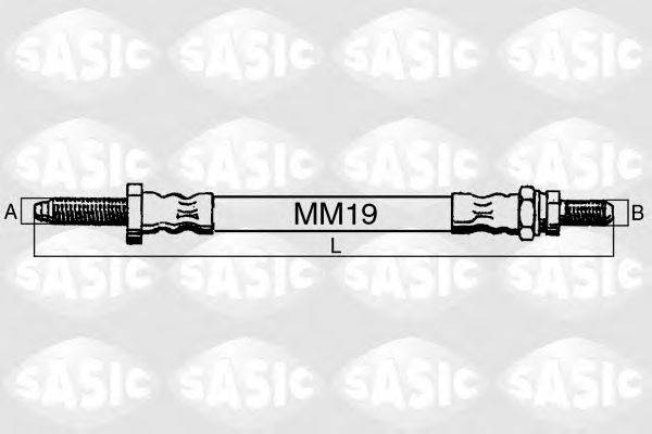 Тормозной шланг SASIC SBH6337