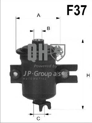 Топливный фильтр JP GROUP QFF0225